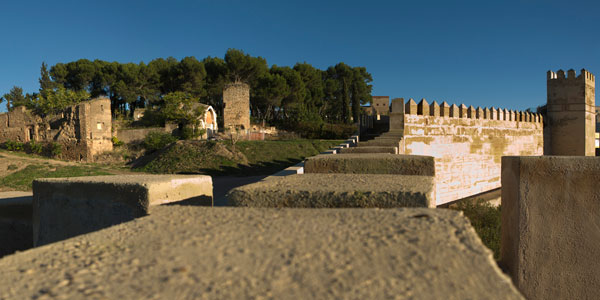 Alcazaba de Badajoz en Extremadura