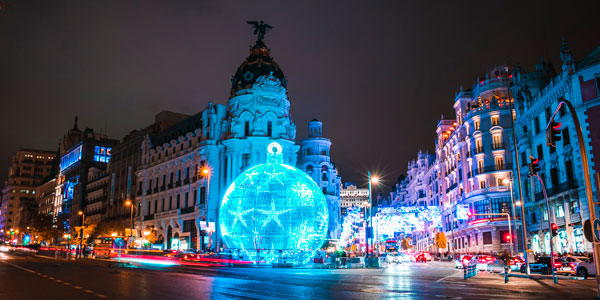 Madrid decoración Navidad