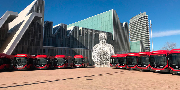 NUEVOS AUTOBUSES HÍBRIDOS