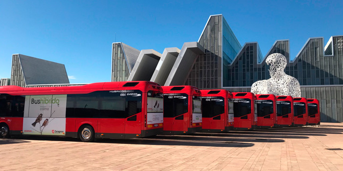 NUEVOS AUTOBUSES HÍBRIDOS