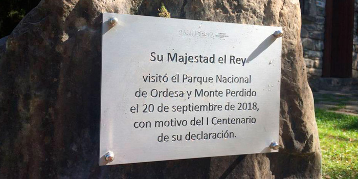 Visita Felipe VI al Parque Nacional de Ordesa