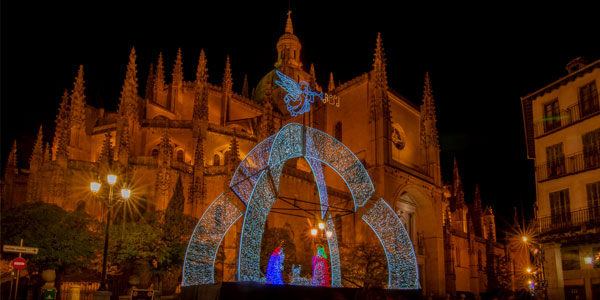 Segovia decoración Navidad
