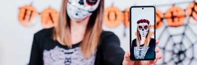 selfie Instagram Halloween