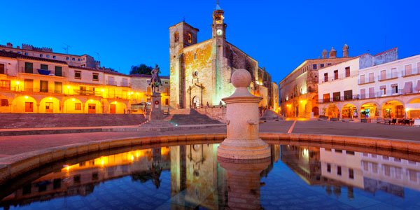 Plaza Mayor de Trujillo en Extremadura